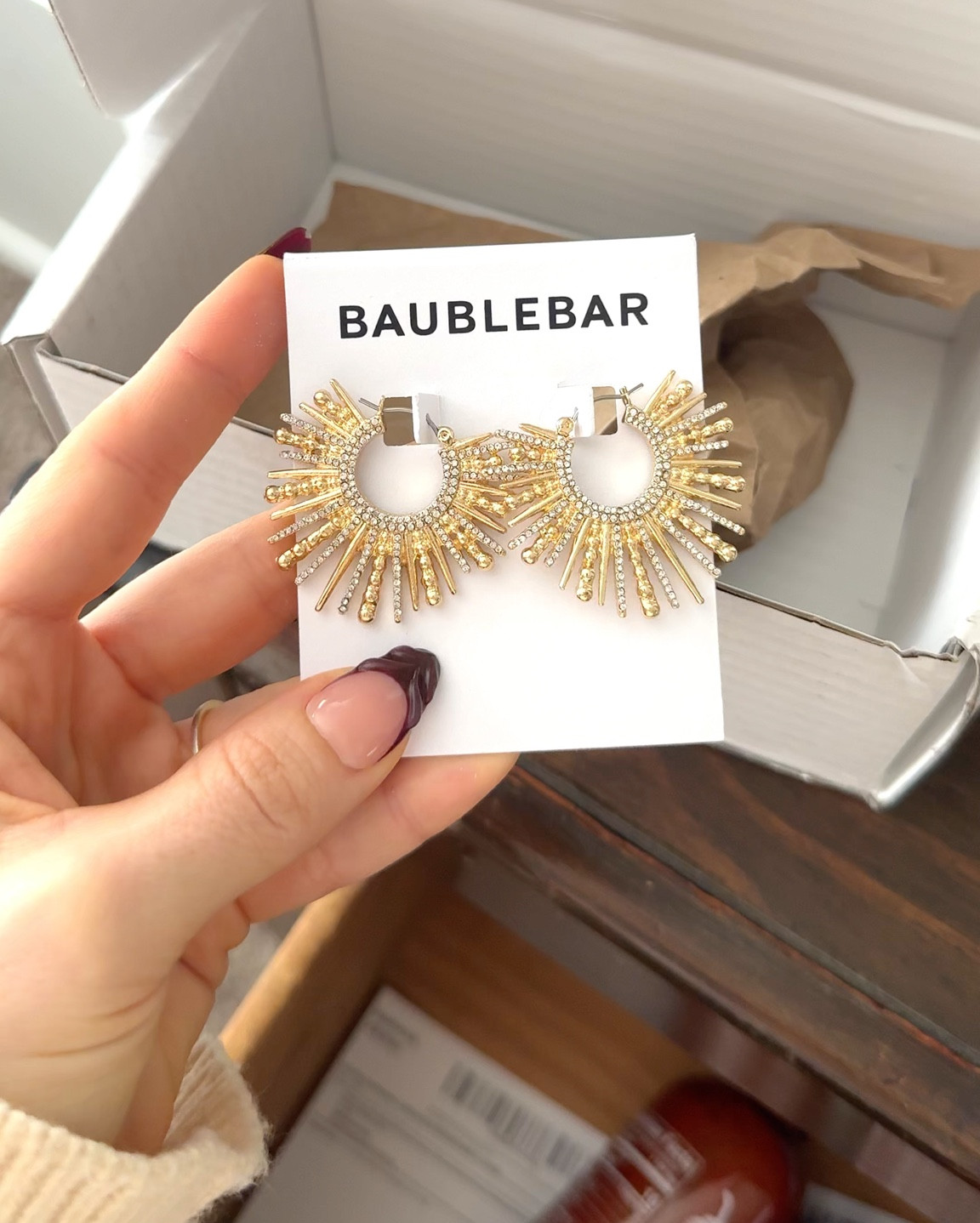 These are going to be my go to earrings for every holiday now 😂😍👌🏻🧡

Hypoallergenic gold and “diamond studded” starburst earrings! 

Honestly, everything that they have is so freaking cute. I had such a hard time just picking one pair of earrings for myself. So make sure to check them out on Amazon!

#LTKGiftGuide #LTKFindsUnder50 #LTKHoliday