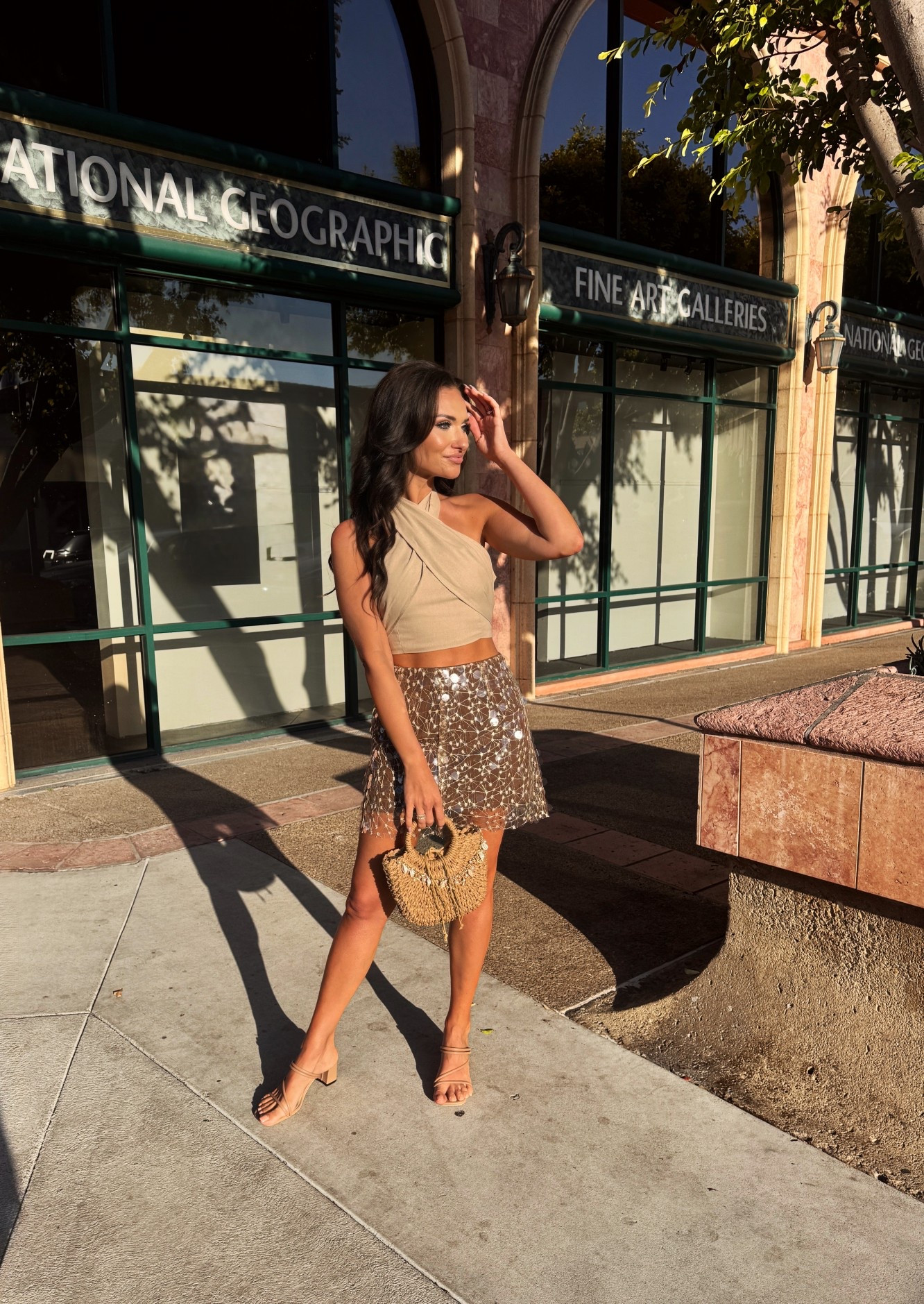 Having a neutrals moment 🤎 This top can be tied multiple ways and comes in a few colors. My skirt is so fun, under $15 and comes in a few colors too! Also adding my bag and shoes here - both under $20 and come in a few colors! 

Neutral ootd
Sequin skirt
Birthday outfit
Travel style 

#LTKootd #LTKTravel #LTKSeasonal

#LTKSaleAlert #LTKootd #LTKFestival