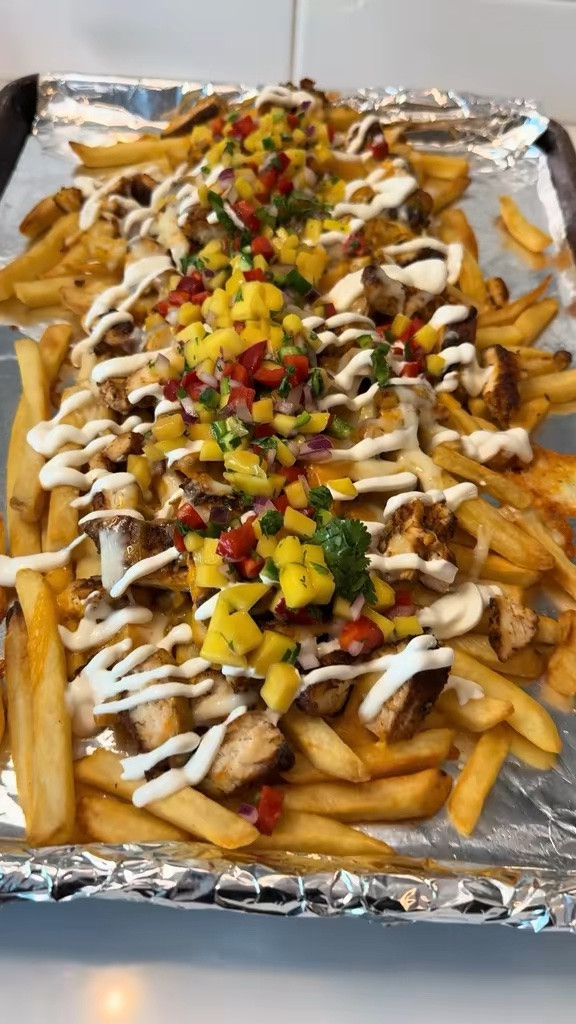 Let’s make Jerk Chicken Loaded Fries!
Here’s the recipe ❤️
https://wolfcaster.kitchen/recipes/f/jerk-chicken-loaded-fries

#LTKdayinmylife #LTKfoodie #LTKHome