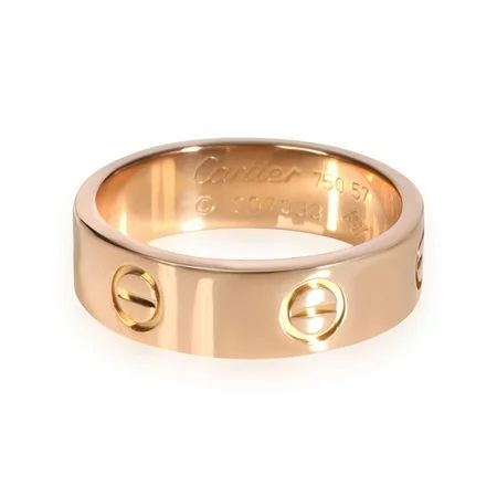 Pre-Owned Cartier Love Ring in 18K Pink Gold | Walmart (US)