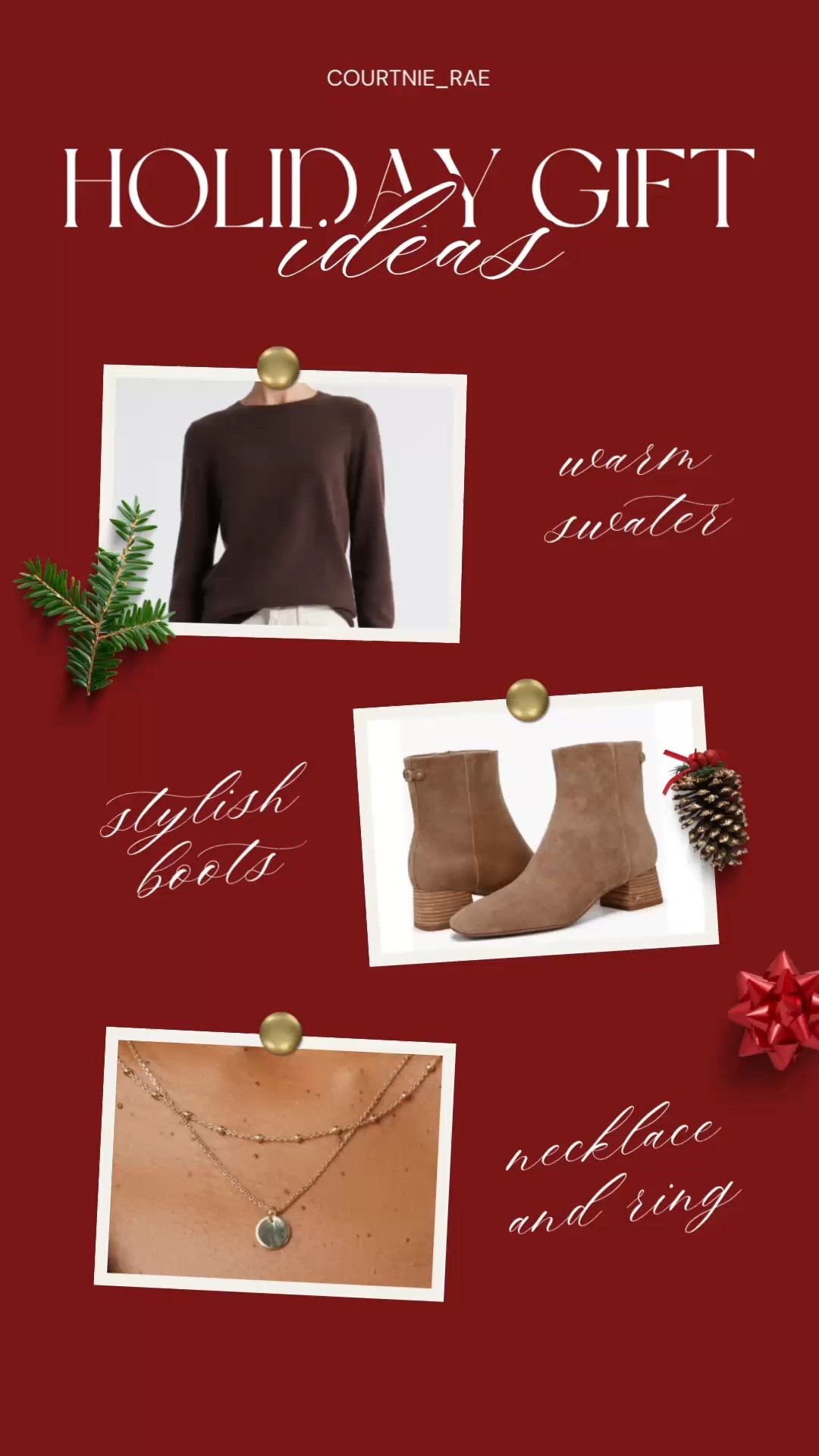 Get your Christmas list ready with these gift finds. Stay cozy and stylish in these Christmas gifts you’ll love all winter! A cozy sweater, cute boots, and jewelry.. the best trio!

#LTKGiftGuide #LTKCyberWeek #LTKHoliday