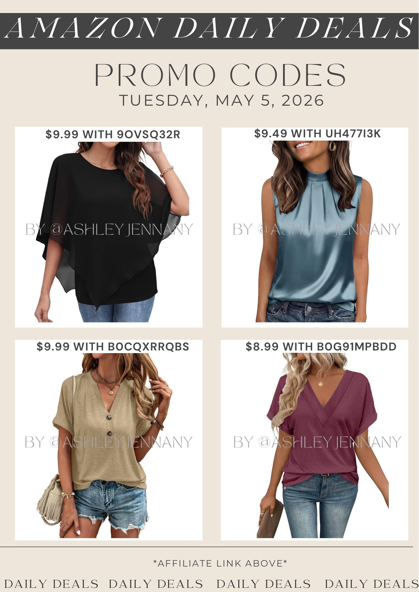 Amazon deals

#LTKSaleAlert #LTKootd #LTKMidsize