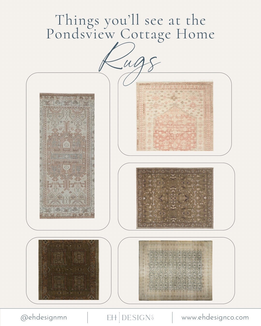 Rugs you’ll spot in our Pondsview Cottage 

#LTKHome