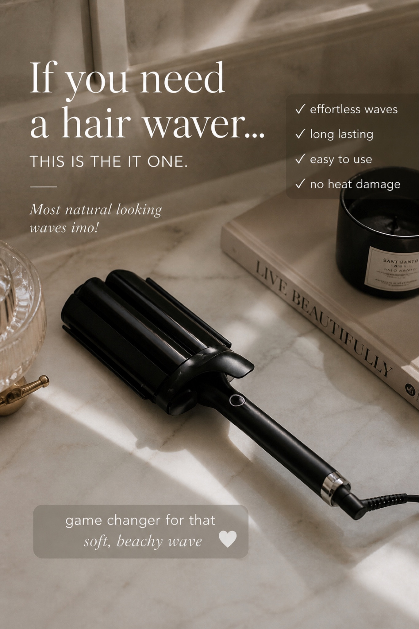 The IT hair waver for the beach beach waves! 




#LTKmorningroutine #LTKgrwm #LTKBeauty