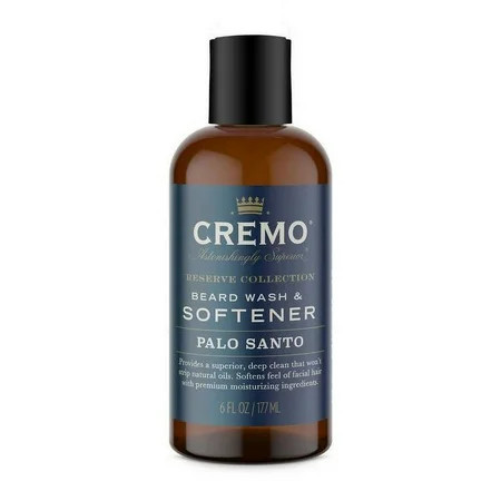 Cremo Reserve Collection, Beard Wash & Softener, Palo Santo, 6 fl oz (177 ml) | Walmart (US)