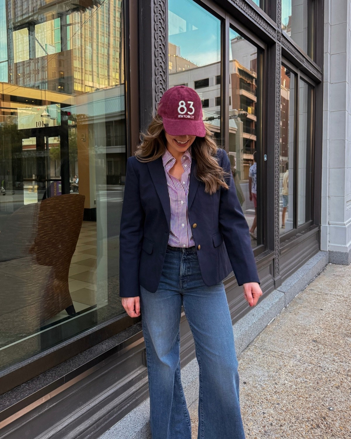 A golden Autumn in the city with @jcrew 🍂This is for the Autumn girlies who romanticize crisp mornings on the Upper West Side—where the air smells like a well-read book and fresh bagels. Where a brisk walk through tree-lined streets, with golden leaves and charming townhomes, feels like a nostalgic scene from You’ve Got Mail. This is for the ladies who believe a walk through Riverside Park is incomplete without a rollneck sweater, a warm latte, and maybe… just maybe… a bouquet of freshly sharpened pencils. For the ones always looking for an opportunity to wear their suede loafers and ruffle socks. This is for the ladies who love an outfit that is classic, intelligent, and effortlessly chic—just like Kathleen Kelly. For my fellow Fall girlies who always find themselves  reaching for a timeless staple when getting dressed: corduroy jackets, classic navy blazers, a good graphic tee, vintage-wash denim and all the cozy knit sweaters. Layered skirts and cardigans? The perfect outfit for bookshop browsing and mornings at the farmers market. This is for those who know that good style, like a good story, stands the test of time. A little bit Ivy League. A little bit bookstore owner. Always romantic with a dash of nostalgia. This is for you, my Autumn girlies—living your best lives one crisp, golden hour stroll at a time. 🍂

#injcrew #ad

fall fashion, jeans, womens fashion, ootd, new york style, cardigan, sweater, rollneck sweater, denim, straight leg jeans, suede boots, ball cap, new england autumn, city style, ivy league, preppy, timeless, classic, college outfit, mom outfit, cropped jacket, loafers, 


#LTKFindsUnder100 #LTKSaleAlert #LTKStyleTip