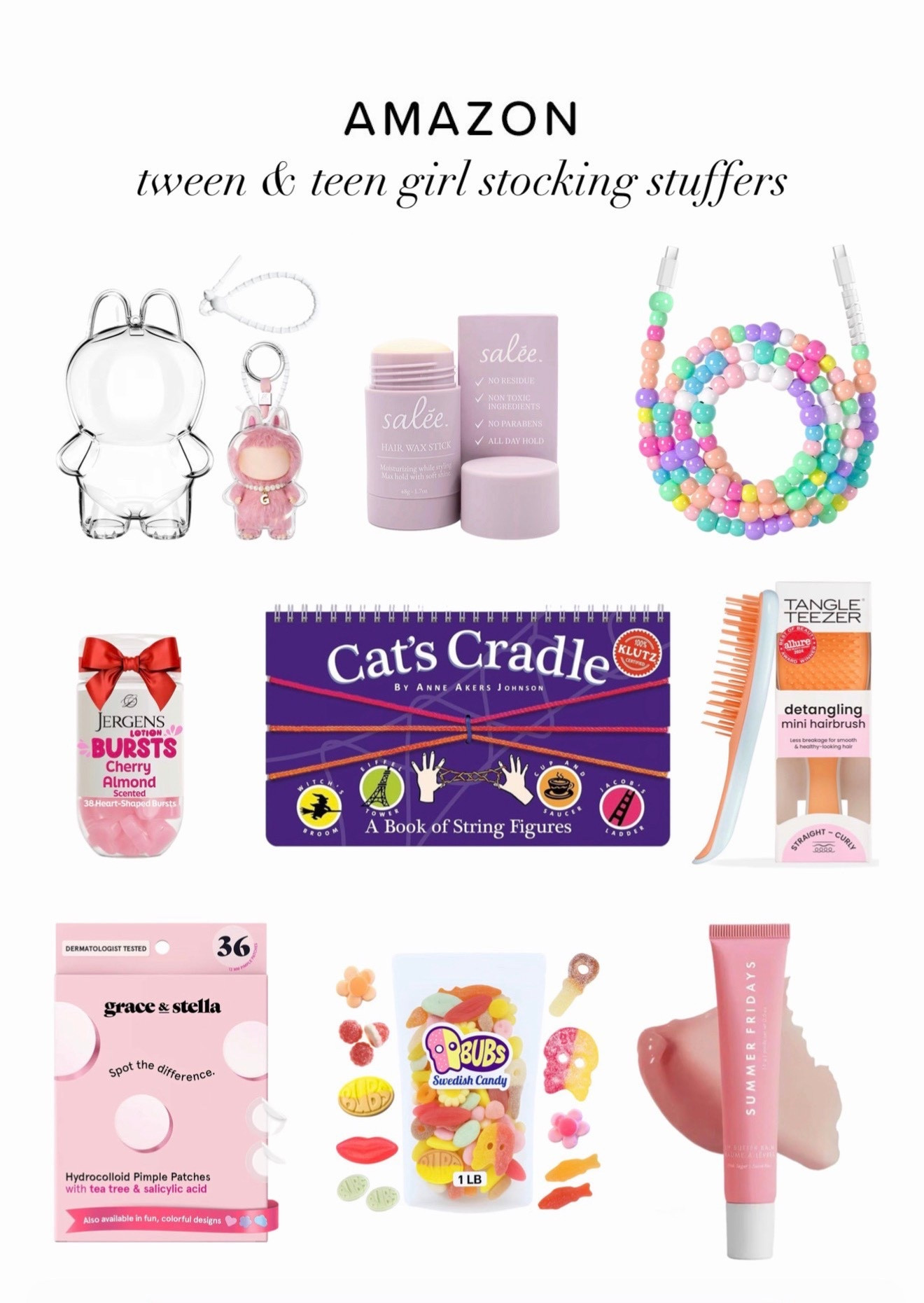 Stocking stuffers for tween & teen girls!

@amazon #founditonamazon #ad #WinterFavorites2025 

#LTKGiftGuide #LTKHoliday #LTKFindsUnder50