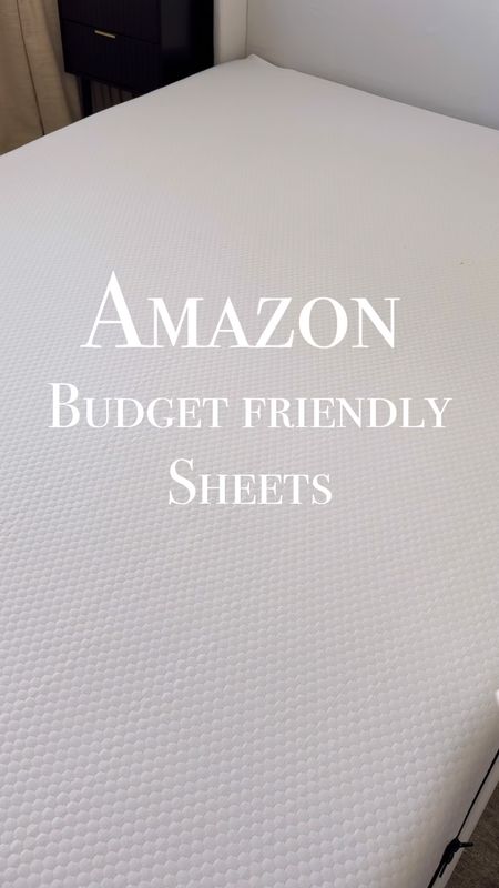 Best Amazon budget friendly sheets. 

#LTKfindsunder50 #LTKVideo #LTKhome