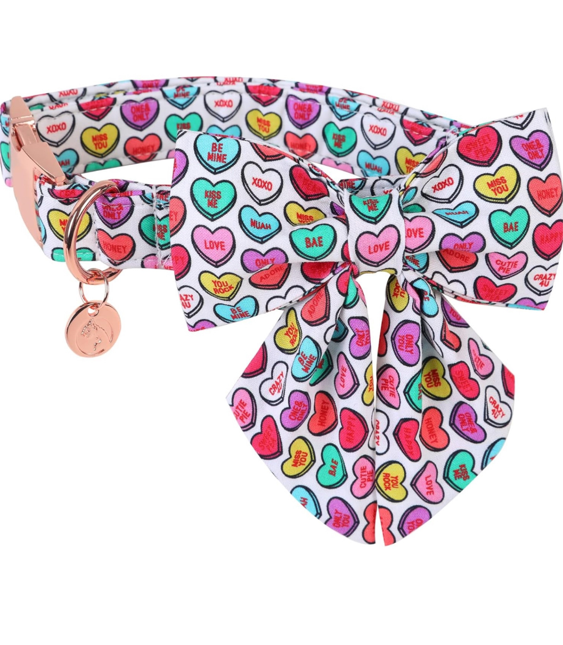 Candy hearts girl dog valentines collar. 

#LTKSeasonal #LTKstyletip #LTKfindsunder50