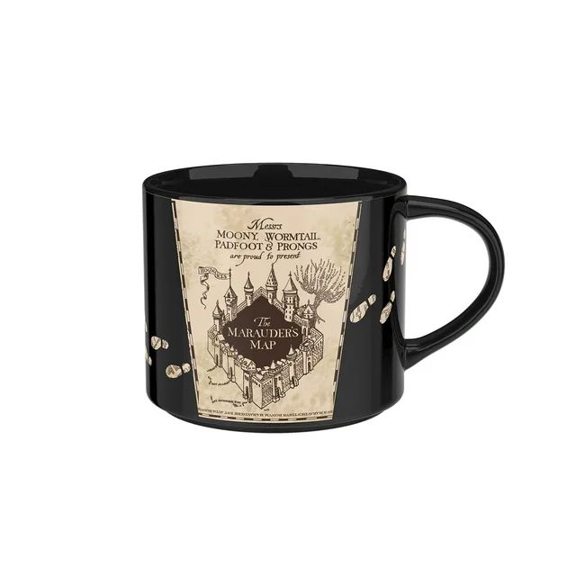 Zak Designs Color Change 15oz Modern Mug, Harry Potter Marauders Map - Walmart.com | Walmart (US)