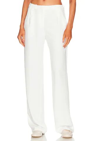 Amanda Uprichard Wallce Pants in Ivory from Revolve.com | Revolve Clothing (Global)