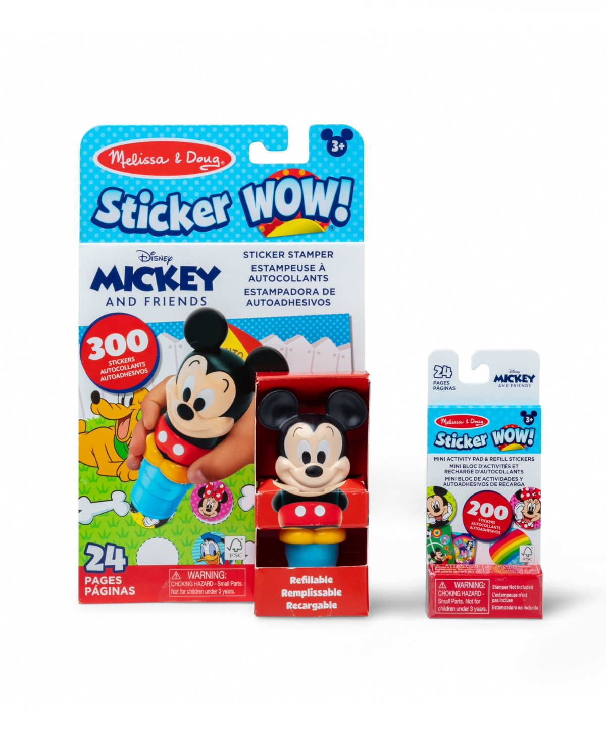 Melissa and Doug Sticker Wow Mickey Bundle - Multi color | Macy's