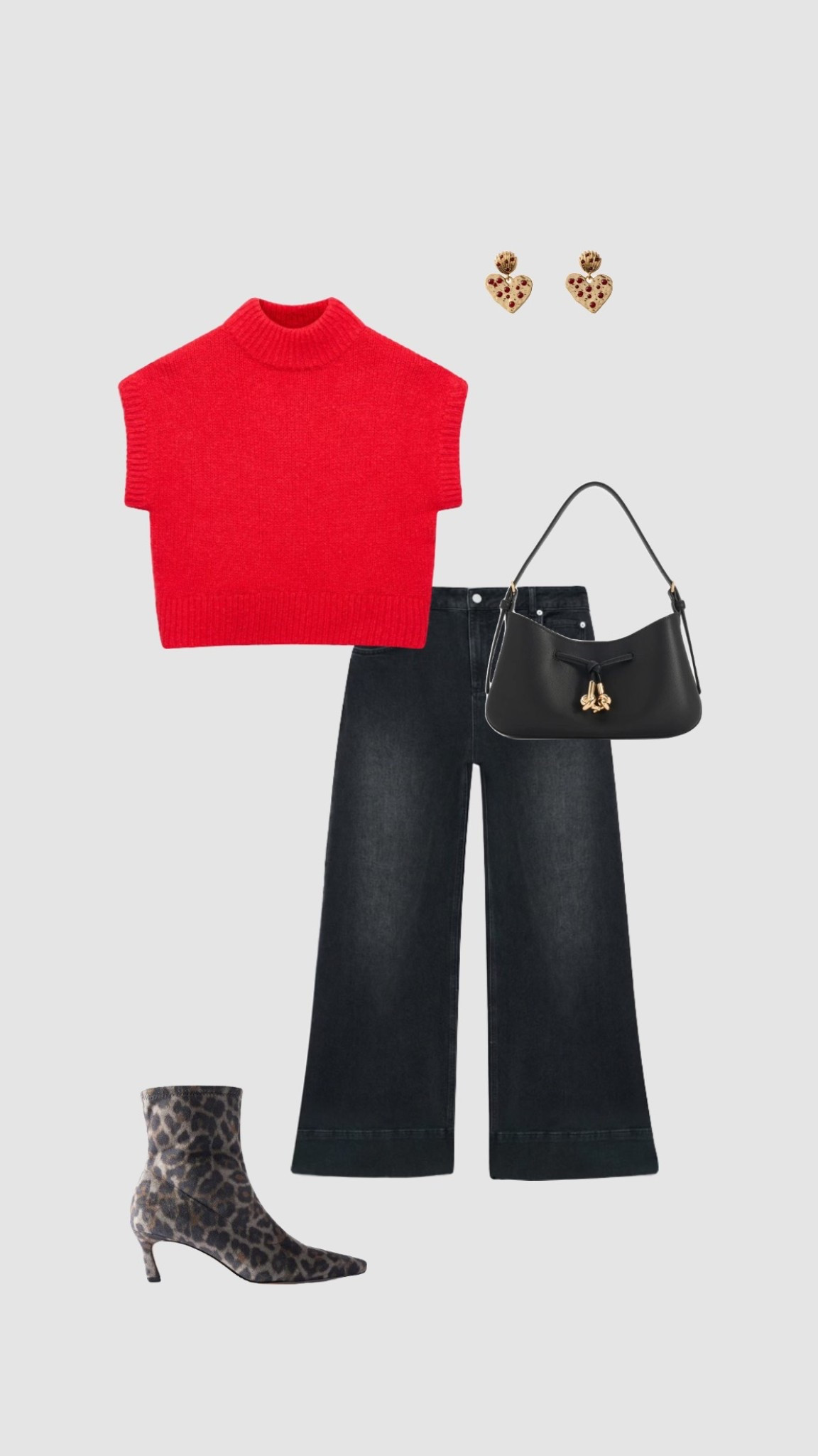Get 15% off Charles & Keith with code - COMAMBW15-ISMQW9CEVA

Christmas Date Night Outfit 

• Red knit high neck sleeveless top black high waisted wide leg jeans leopard print heeled boots pub uk festive Christmas Day outfits •



#LTKdatenight #LTKfestive #LTKpartywear