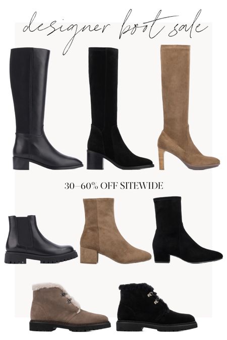 Aquatalia Boot Sale! 👢30-60% off, plus an additional $50 off if it’s your first purchase. I love this brand for classic, high-quality, and oftentimes waterproof styles for fall and winter.

#aquatalia #ad #winterboots #wintershoes #boots #waterproofboots #ridingboots #snowboots 

#LTKSeasonal #LTKCyberWeek #LTKsalealert