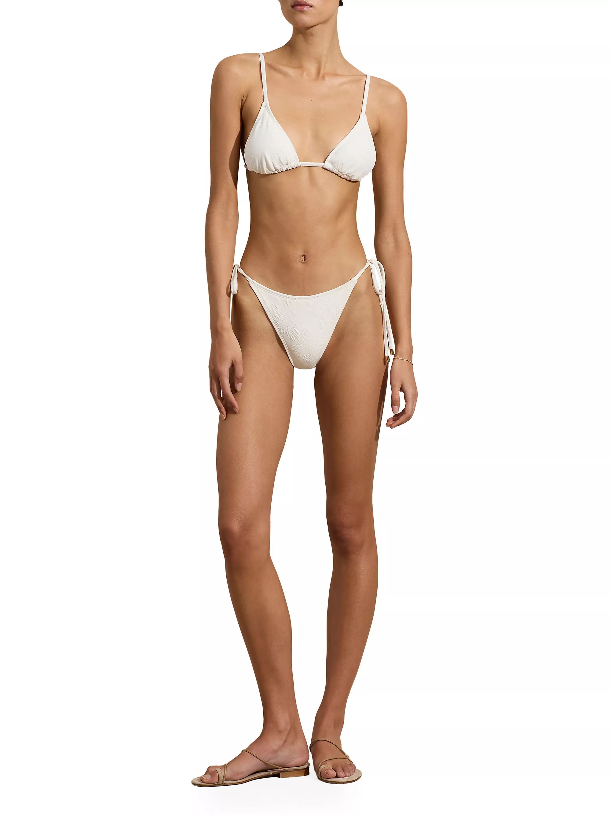 Swimsuits & Beach Cover-UpsTwo-PiecePeonyForever String Bikini Top$120 | Saks Fifth Avenue