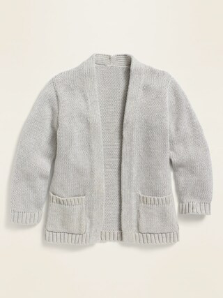 Open-Front Cardigan Sweater for Toddler Girls | Old Navy (US)
