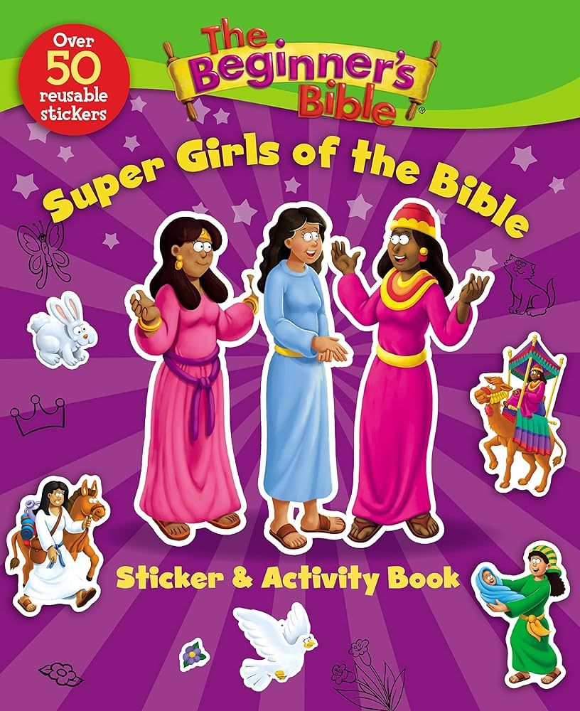 The Beginner's Bible Super Girls of the Bible Sticker and Activity Book | Amazon (US)