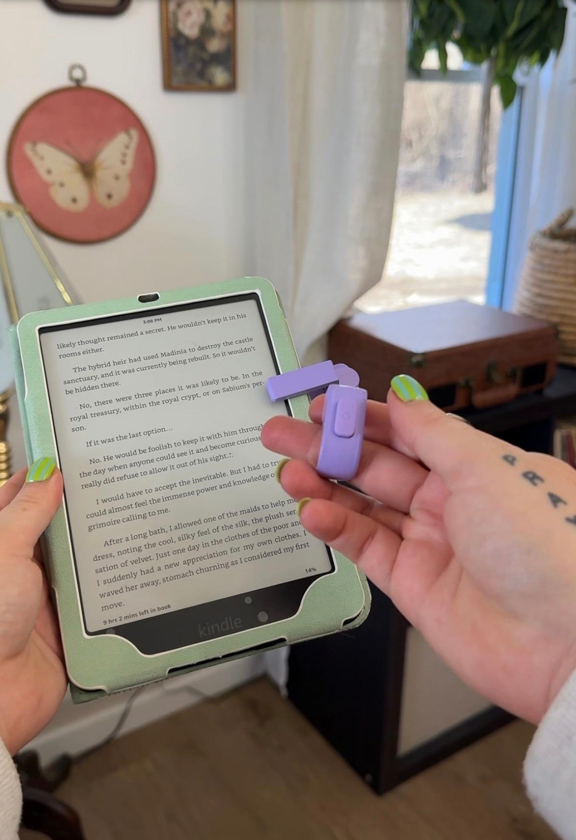 The best kindle hack! This wireless page turner & ring is PERFECT for my kindle! I can be hands free laying down, on vacation, in the bath tub or at the gym on the treadmill!

#LTKselfcare #LTKTravel #LTKHome