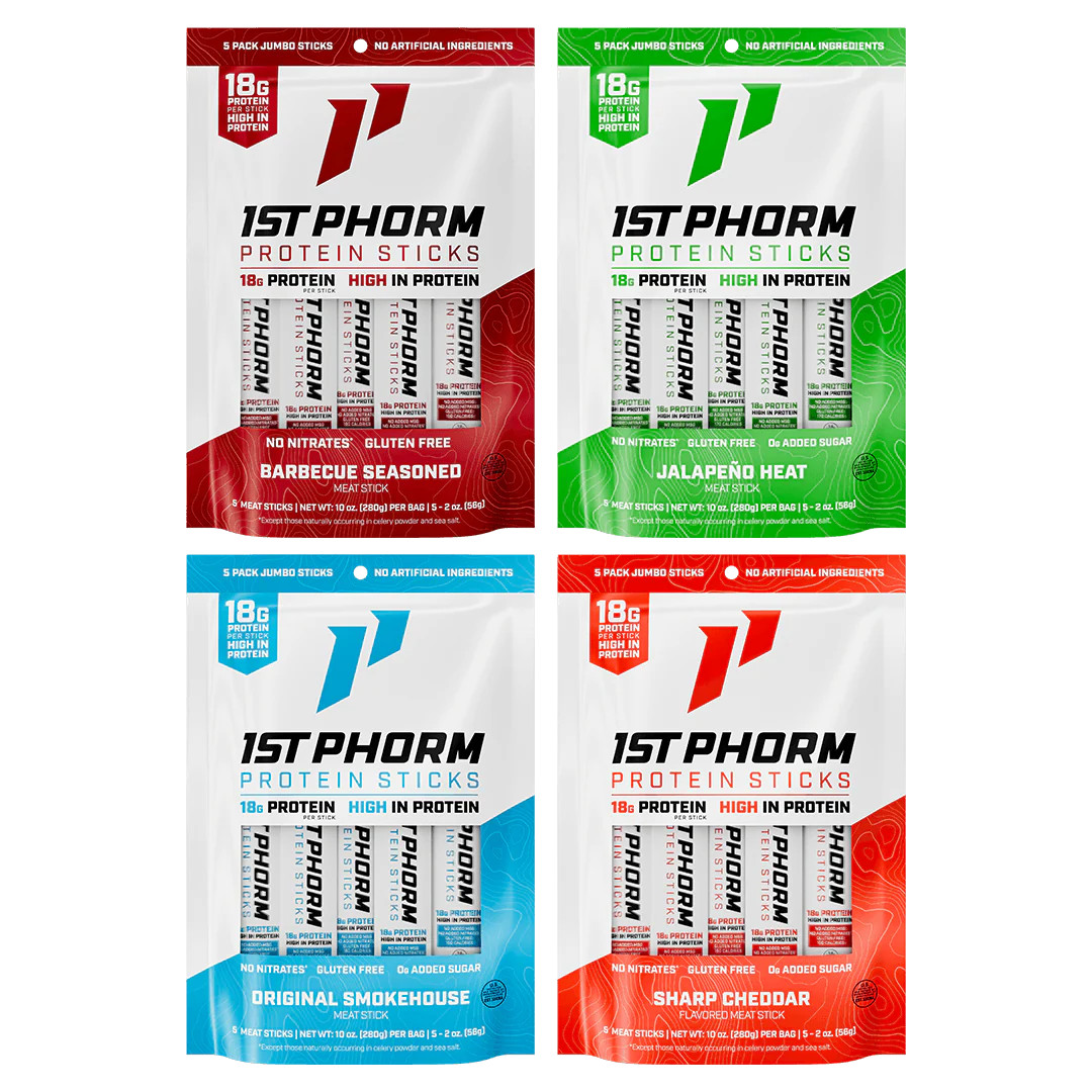 Protein Sticks Variety Pack (20ct) | 1st Phorm