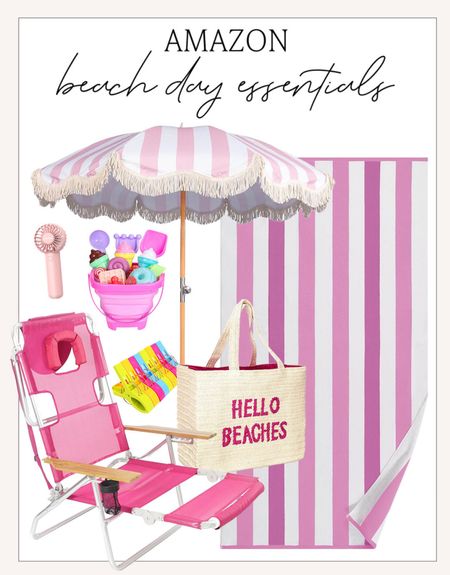 Colorful and fun beach day essentials from Amazon! 

#amazonfinds

Amazon finds. Amazon beach essentials. Amazon must haves. Amazon summer essentials. Amazon beach umbrella. Amazon beach towels. Amazon beach chair. Hello beaches straw tote. Kids beach toys. Portable fan. Beach towel clips  

#LTKfamily #LTKSeasonal #LTKswim
