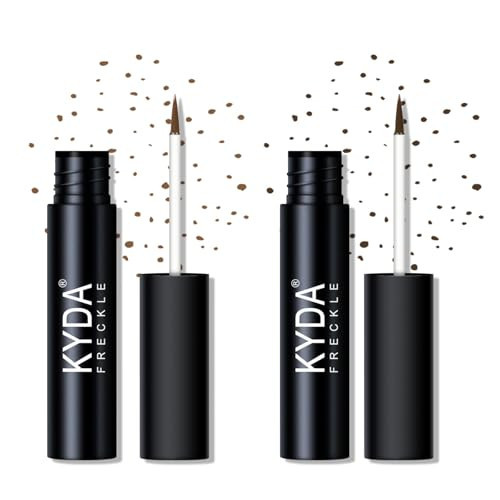 KYDA 2PCS Liquid Freckle Makeup Pen,Water Resistant Faux Freckle, Natural Looking Buildable Long Lasting Faux Freckles,Soft Dot Sopt Pen Magic for All Skin Tones | Amazon (US)