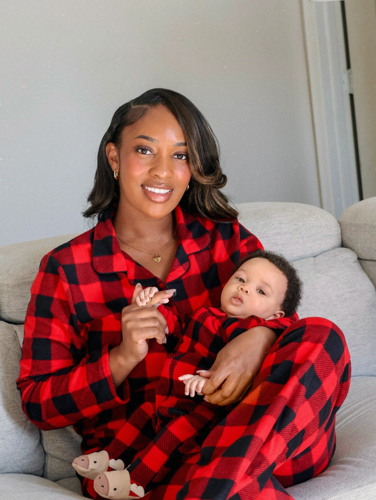 We survived our first Christmas as parents !🥂🎄 Sleep was optional, coffee was mandatory, and somehow… we made it.

AJ is happy, healthy, and out of the newborn trenches 🙌🏽

Those first three months? A blur.
But we’re almost out of the “fourth trimester” and feeling like ourselves again 🥂

#FirstChristmasAsParents #MillennialMama #FourthTrimester #NewParentsLife #MomLifeUnfiltered