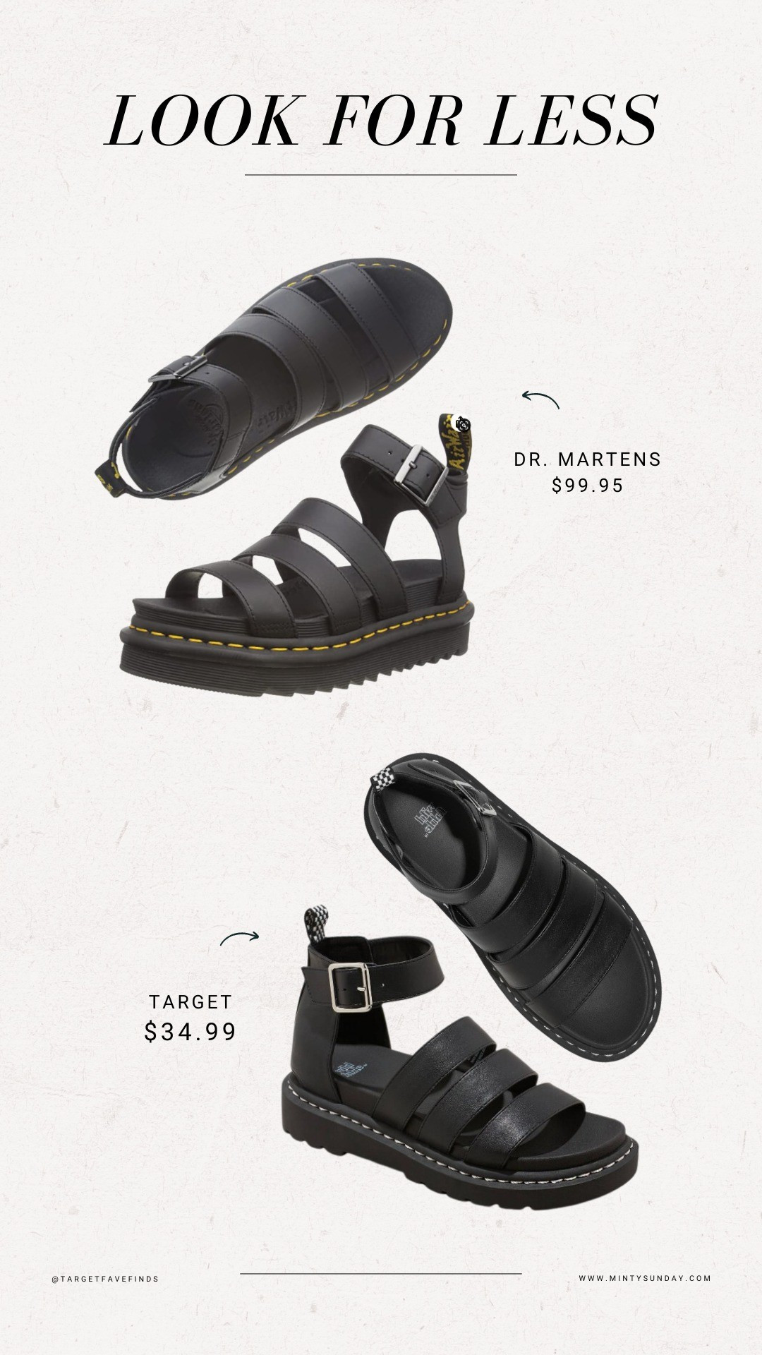 Dr marten's look for less sandals at target

#LTKSeasonal #LTKStyleTip #LTKShoeCrush