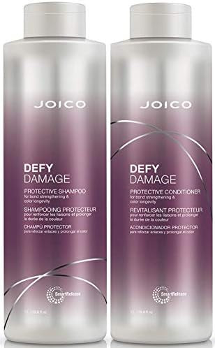 Joico Defy Damage Protective Shampoo & Conditioner Set, Preserve Hair Color, for Bond Strengtheni... | Amazon (US)