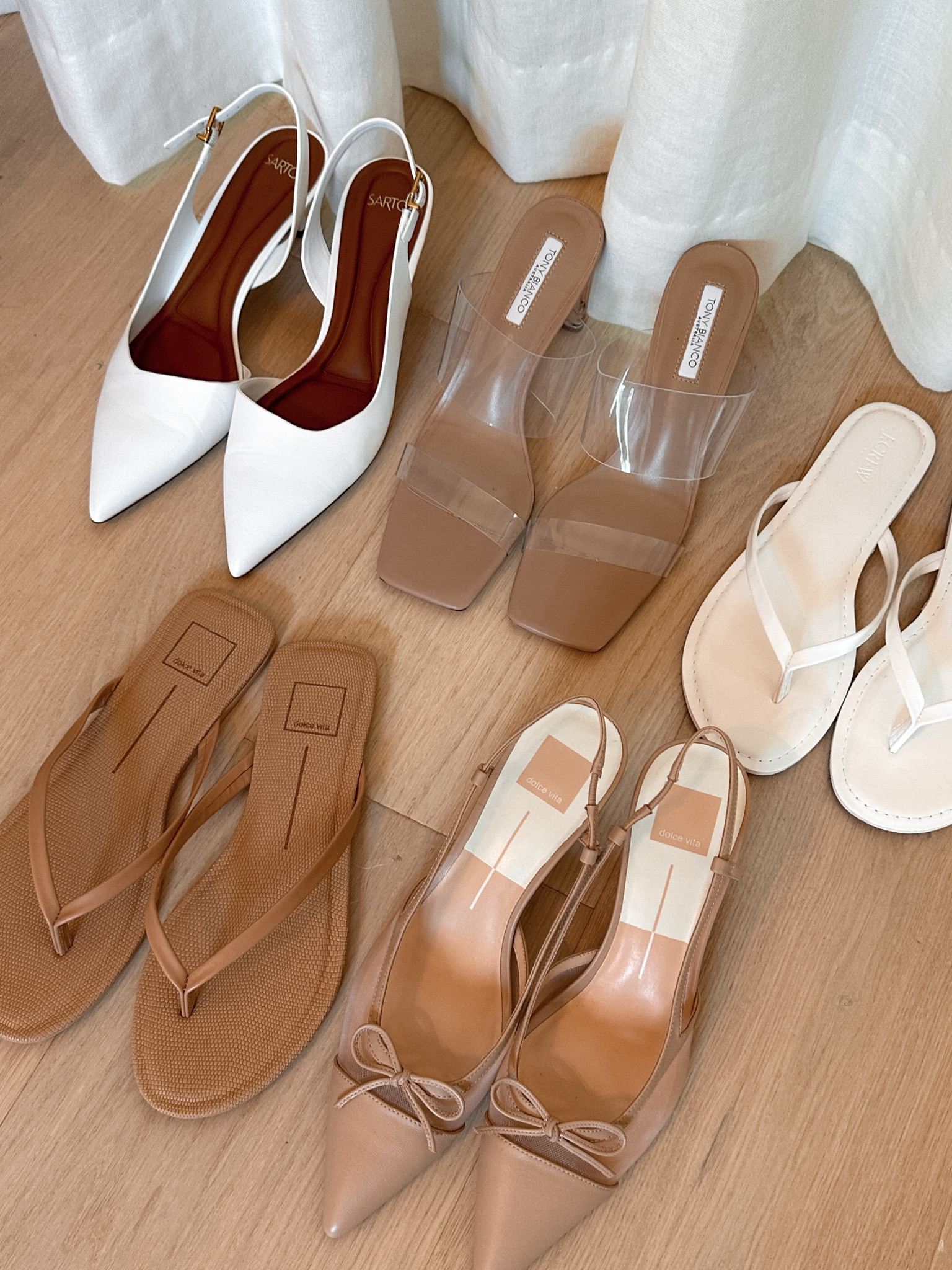 Summer shoe lineup 🤎🐚

Pointed toe heels, white heels, White sandals, beige sandals, Franco Sarto, Tony bianco, summer shoes, date night heels, bachelorette shoes, wedding guest heels, vacation shoes 

#LTKSummerSales #LTKWedding #LTKShoeCrush