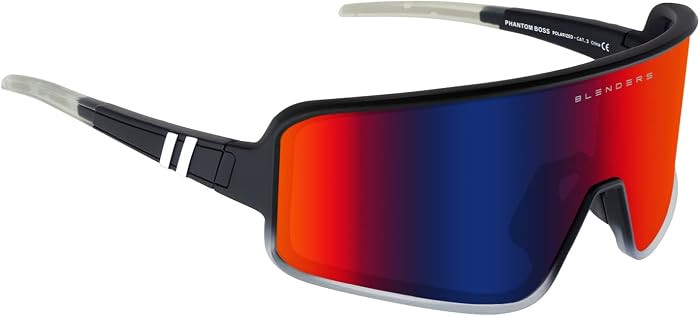 Blenders Eyewear Eclipse \u2013 Polarized Sunglasses \u2013 Wrap-Around Lens \u2013 100% UV Prote... | Amazon (US)