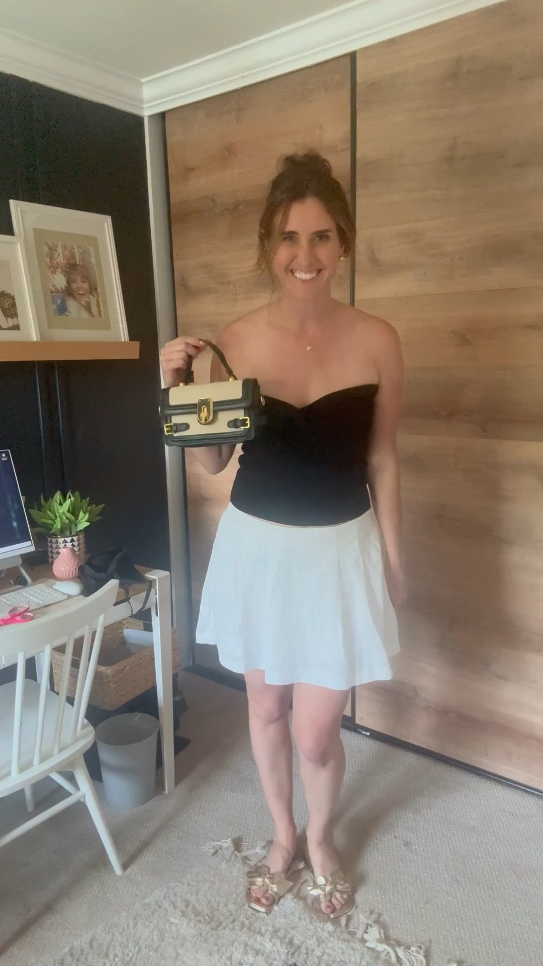 Four pieces- Four different outfits. This is outfit one. Great for a date night outfit or a girls brunch outfit for summer. 

#LTKOver40 #LTKFindsUnder50 #LTKFindsUnder100