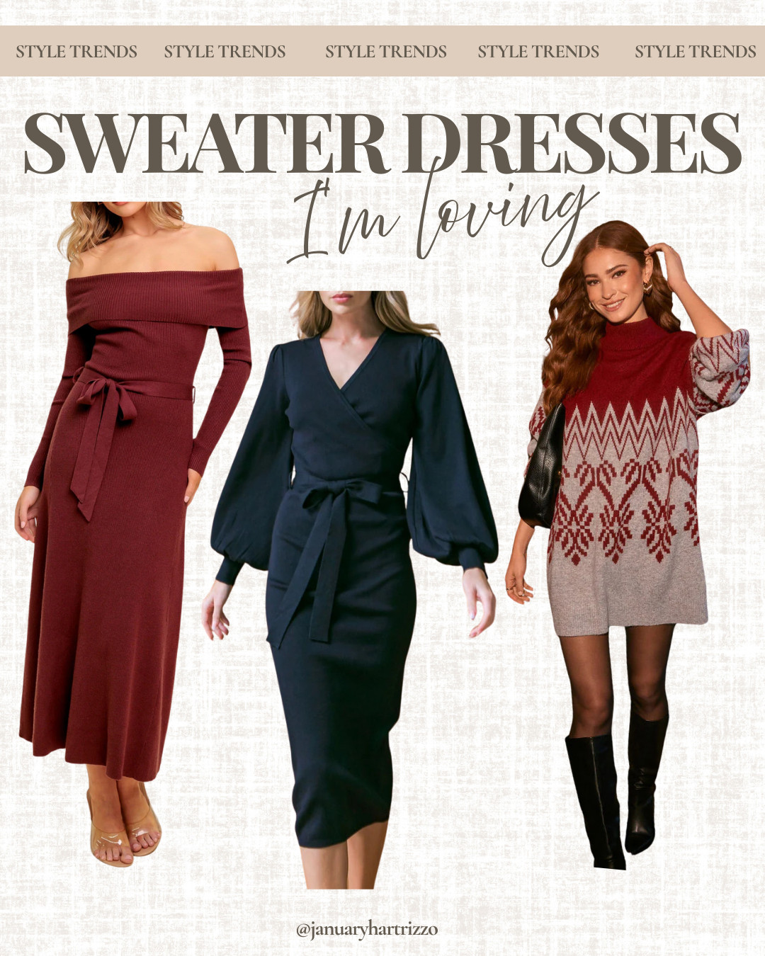 Fall sweater dresses I'm loving right now!

Fall outfit, thanksgiving outfits, fall dresses, long sleeve midi dress 

 #LTKHoliday #LTKSeasonal #LTKFindsUnder100