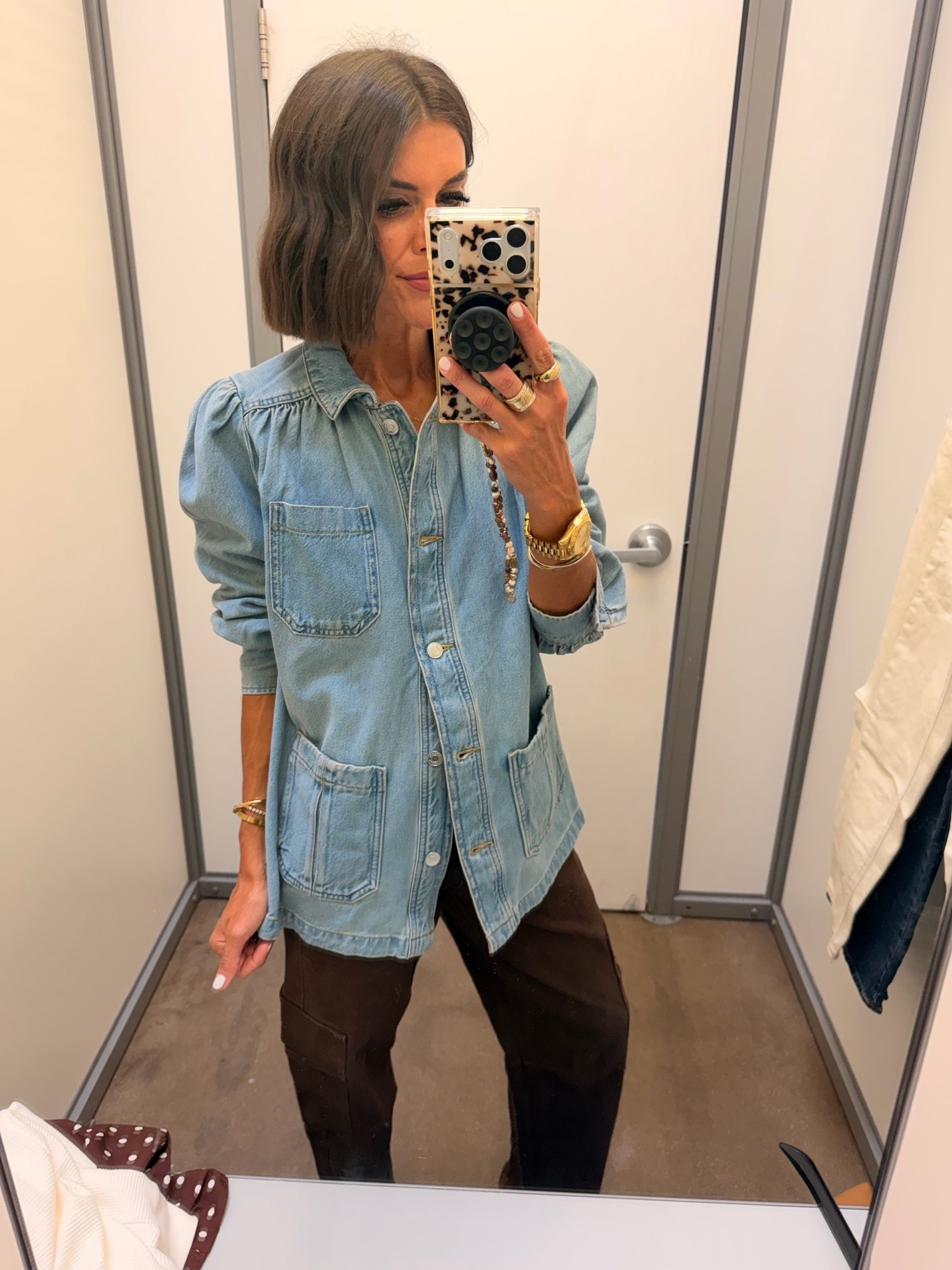 This Walmart denim jacket came home with me! So so good! Size small
Size xs in pants

#LTKSaleAlert #LTKSeasonal #LTKmomlife