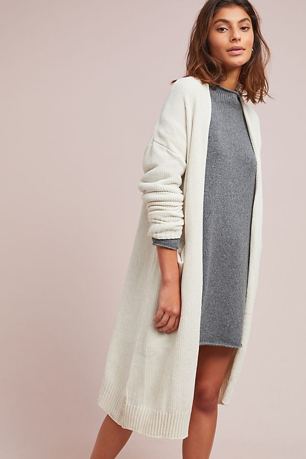 Prominent Chenille Cardigan | Anthropologie (US)