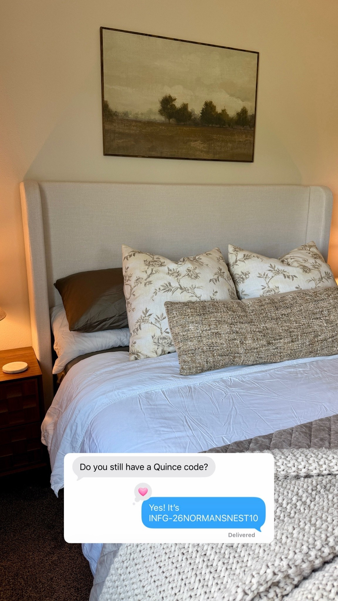 Use code INFG-26NORMANSNEST10 for 10% off at Quince! My bed just got refreshed with their cotton sateen sheets and bamboo duvet cover!

#LTKSaleAlert #LTKSeasonal #LTKHome