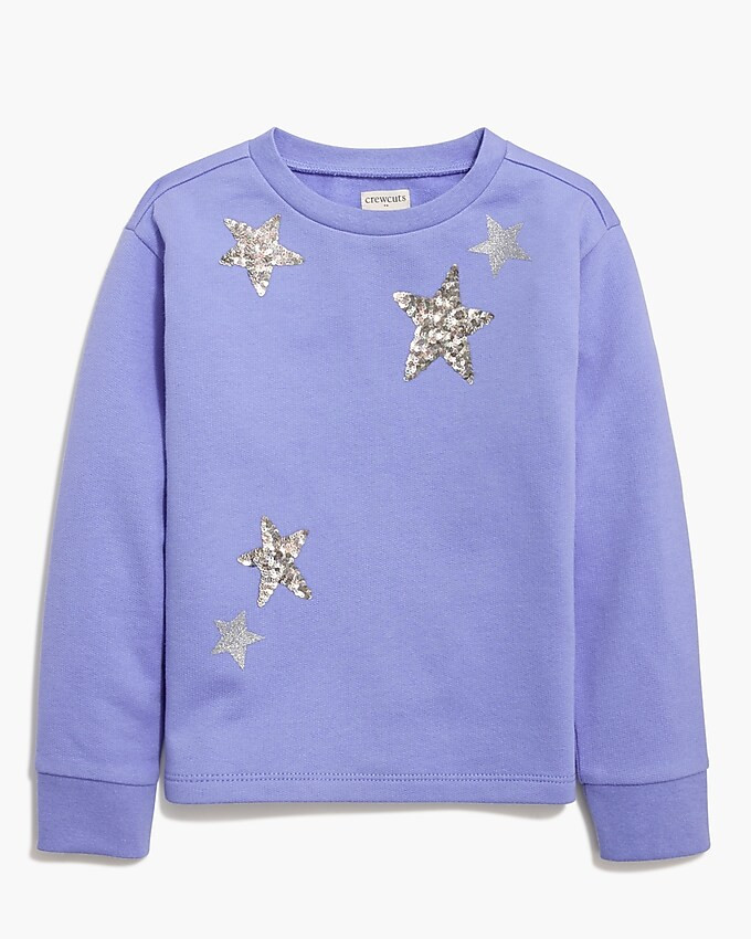Girls' star sweatshirt | J.Crew Factory