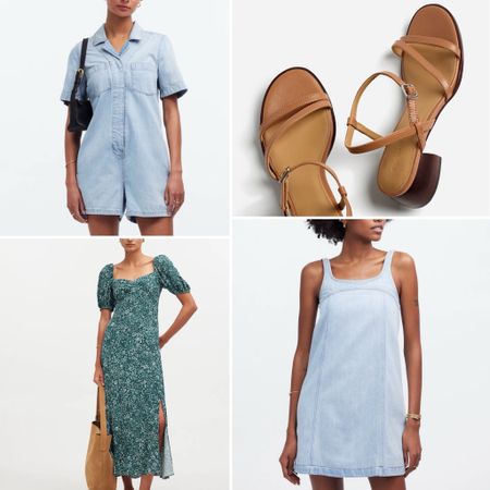 Madewell new arrivals! Denim dress, denim romper, summer styles, sandals, summer dress 

#LTKxMadewell #LTKSeasonal