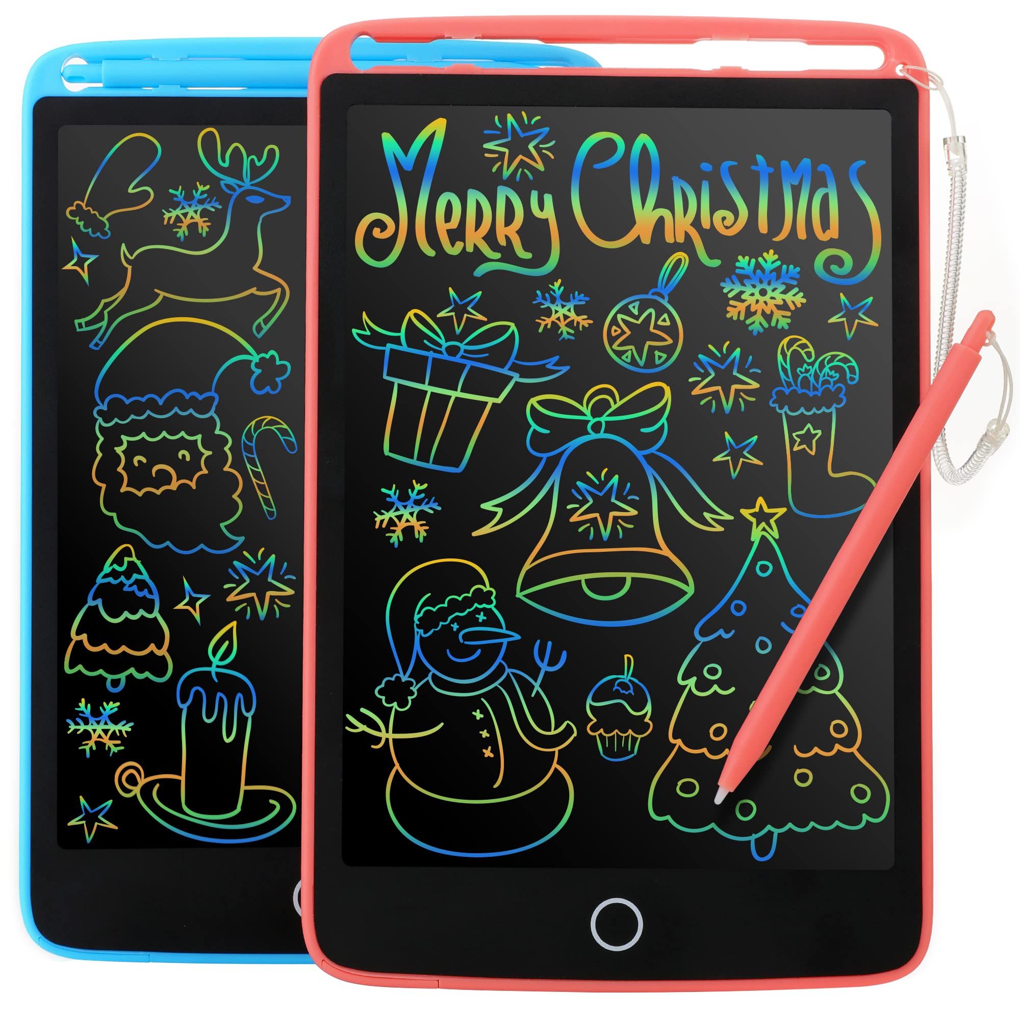 2 Pack LCD Writing Tablet for Kids - 8.5inch Doodle Scribbler Board Colorful Screen Drawing Pad Lear | Amazon (US)