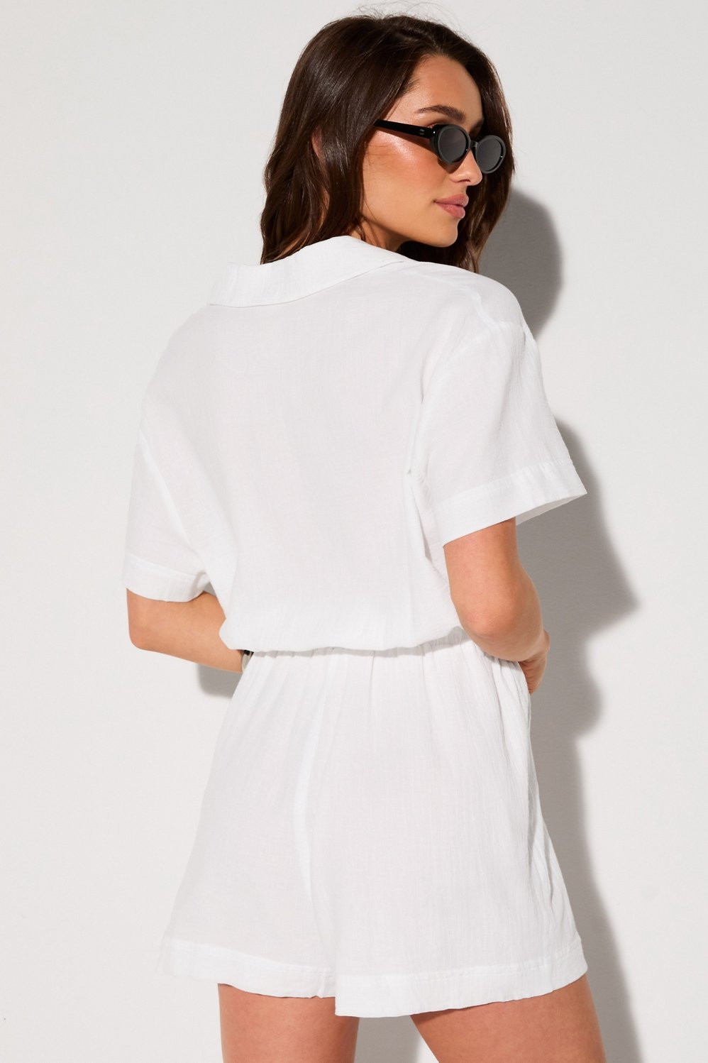 Cotton Voile Short Onesie | Fabletics