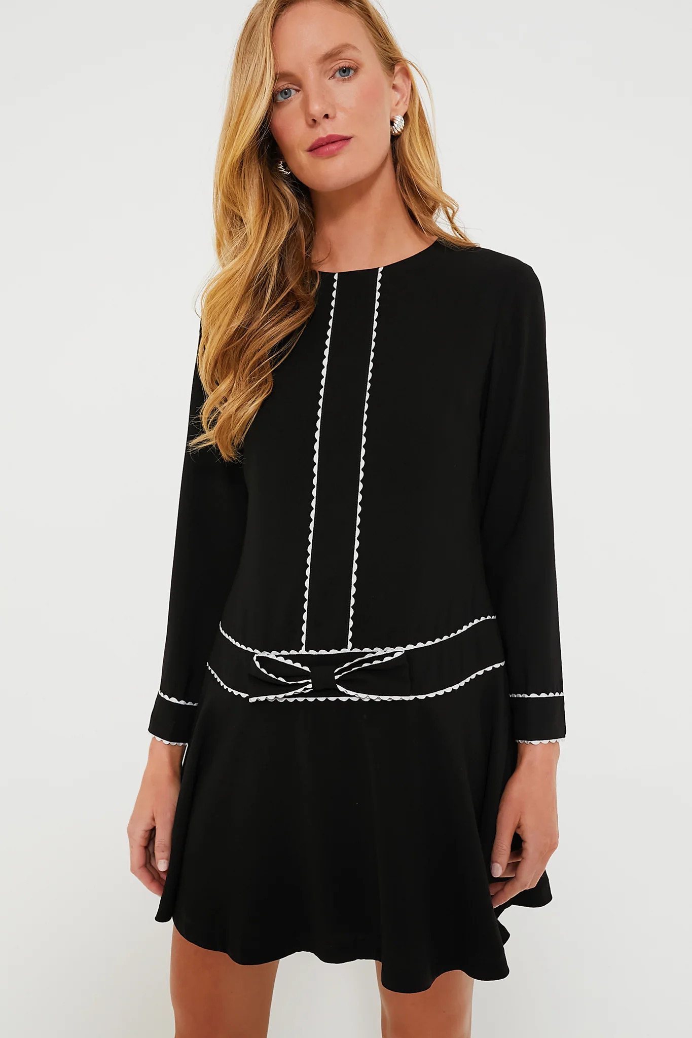 Black Isabel Bow Dress | Tuckernuck (US)
