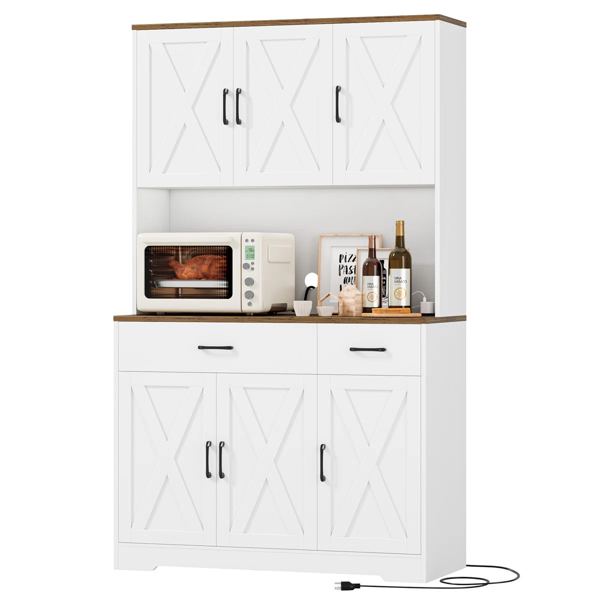 71" H Kitchen Pantry Cabinet | Wayfair North America