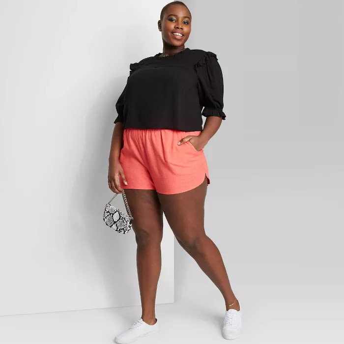 Women's High-Rise Pull-On Shorts - Wild Fable™ (Regular & Plus) | Target