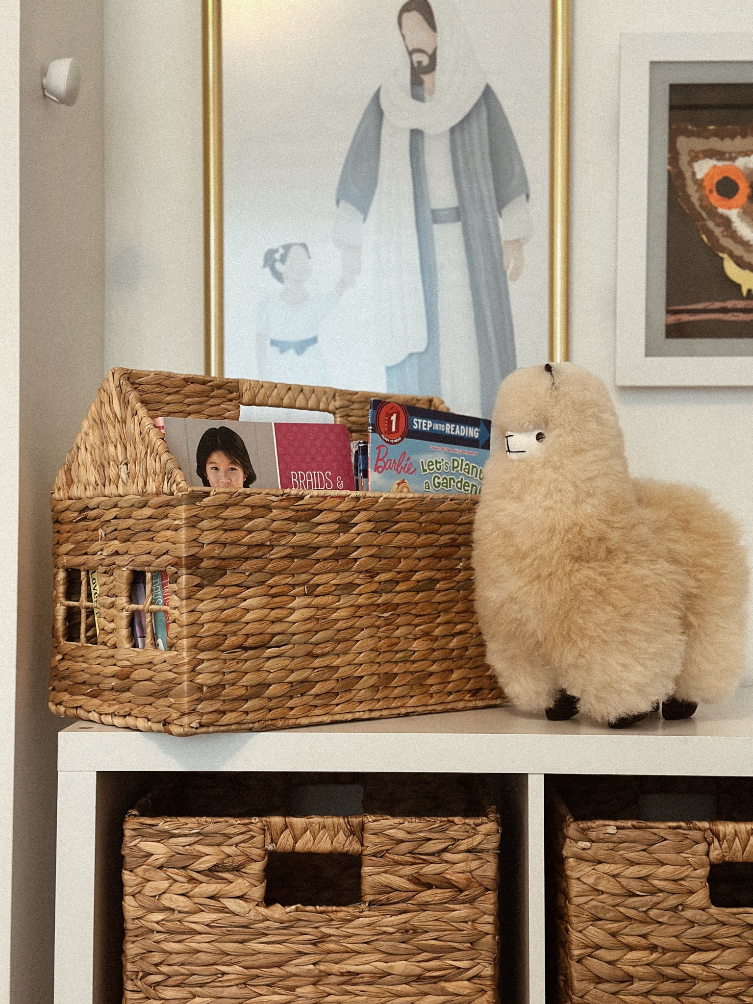 a little corner in girls room | kids book shelf | girls room decor | kids book corner| alpacas toys | white cubic shelf’s | kids room wall decor 

#LTKMostLoved 

#LTKhome #LTKkids