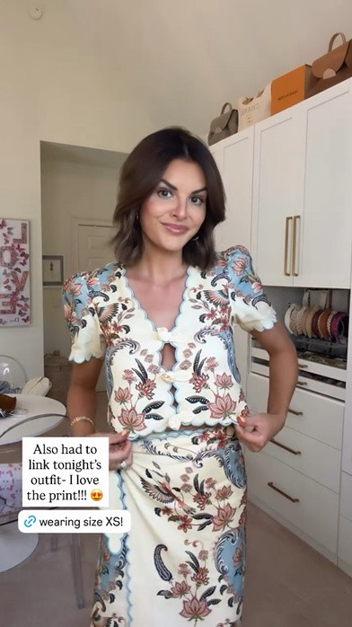 Also had to link tonight’s outfit- I love the print!!! 😍

Wearing size XS 

Summer outfits, summer set, Katy Harrell

#LTKSeasonal