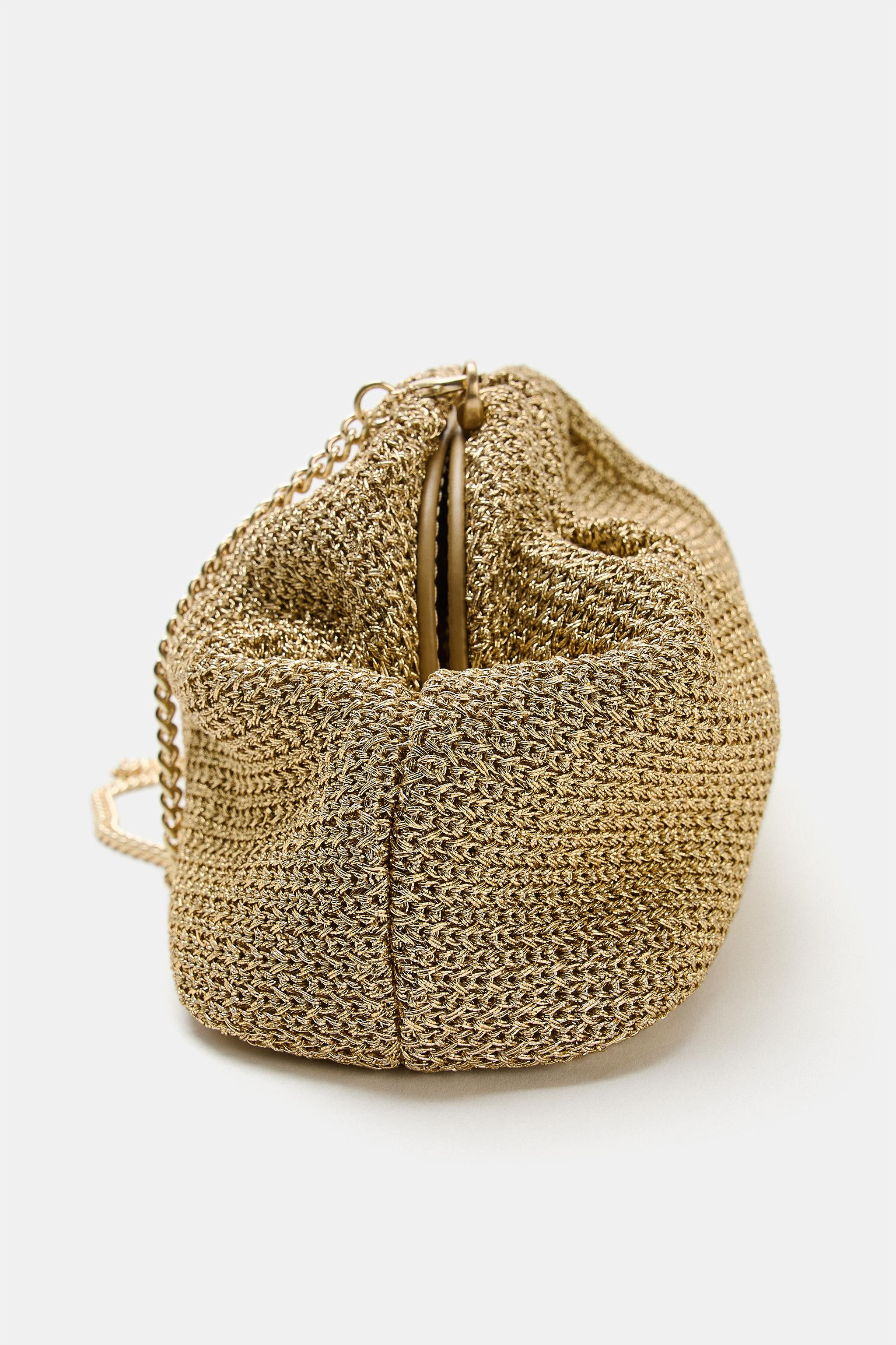 WOVEN CLUTCH BAG | Zara US