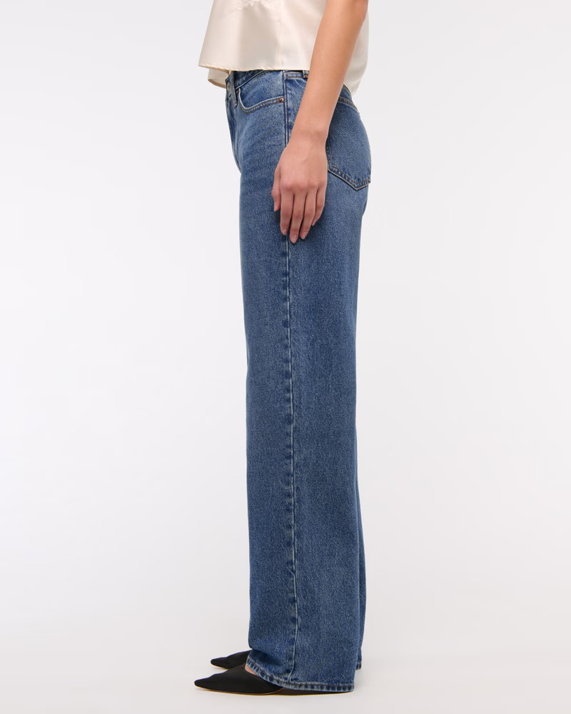 Mid Rise Slouchy Jean | Abercrombie & Fitch (US)