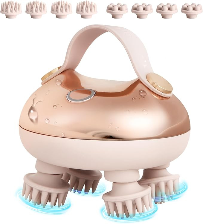 arboleaf Scalp Massager Kneading Head Massager Scalp Stress Relax Portable Rechargeable Hair Mass... | Amazon (US)