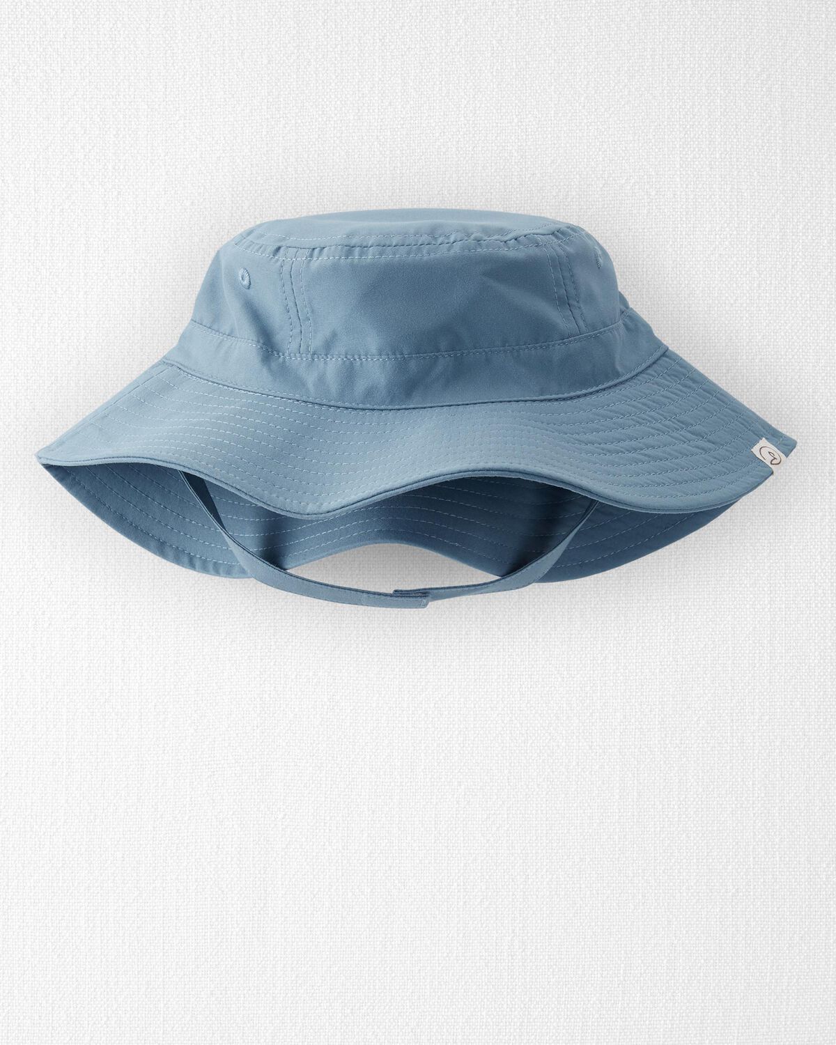 Blue Baby Recycled Twill Swim Hat | carters.com | Carter's