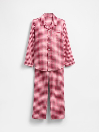 Kids Recycled Flannel PJ Set | Gap (US)