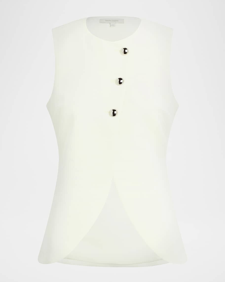 The Rachel Asymmetric Vest | Neiman Marcus